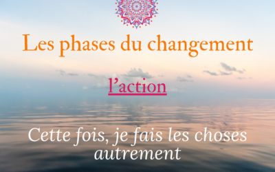 Cette fois je fais les choses autrement
